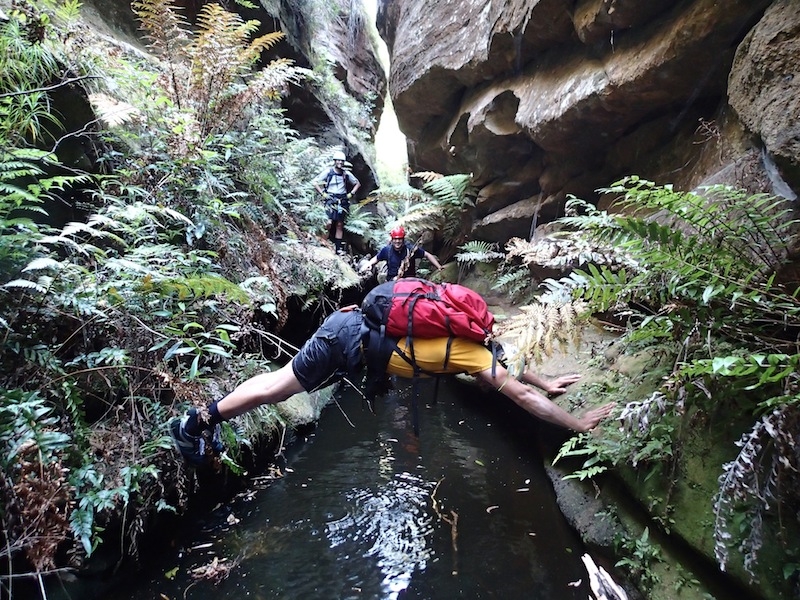 Glen Davis canyoning