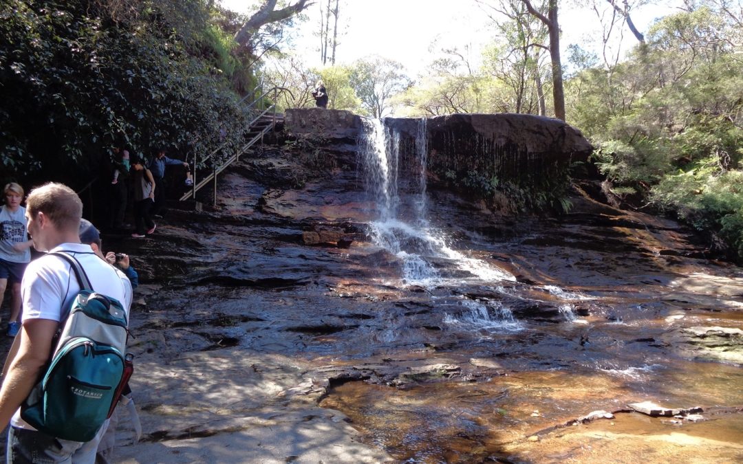 Wentworth Falls to Vera Falls via Darwin’s walk, Wentworth Pass