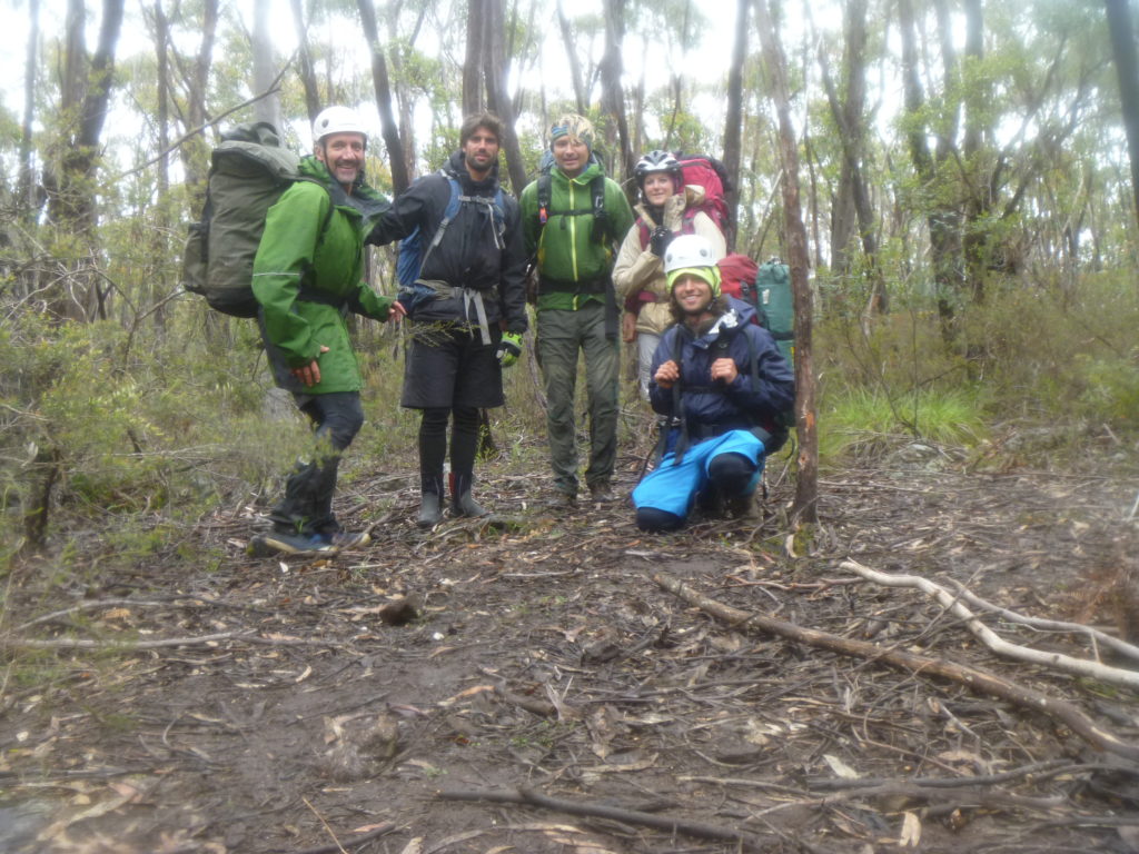 Spirits rose after food back at camp: Adrian, Leo, Tony, Pierette, Felix