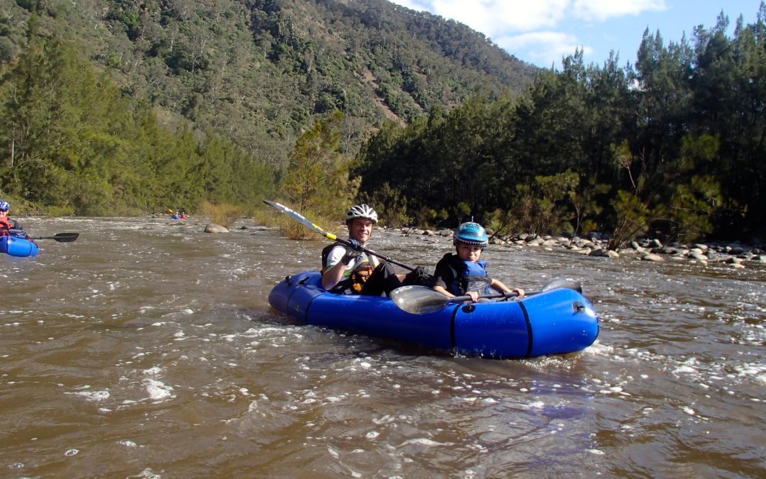 Packrafting Shoalhaven Gorge