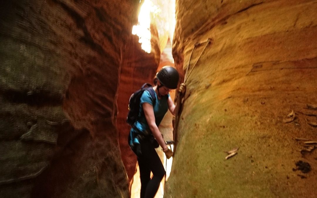 Glen Davis canyoning