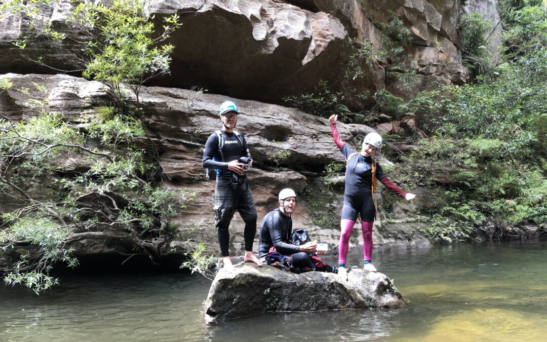 Joint canyoning camp with Northern Rivers Bushwalking Club at Mt Wilson