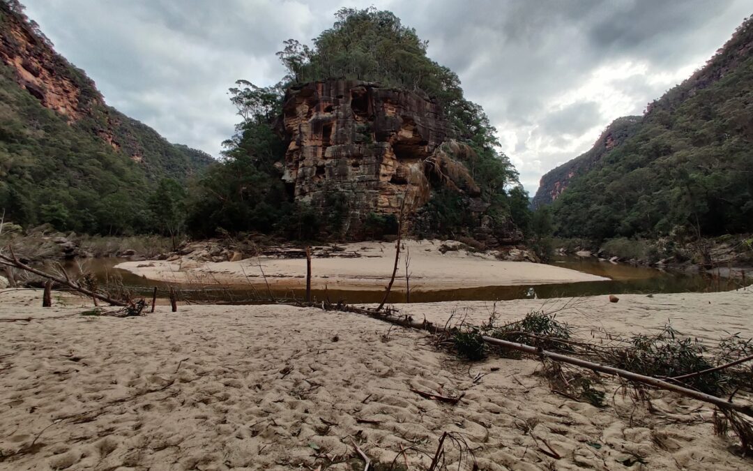 Canoe Creek track, and a failed attempt at Clews Cave