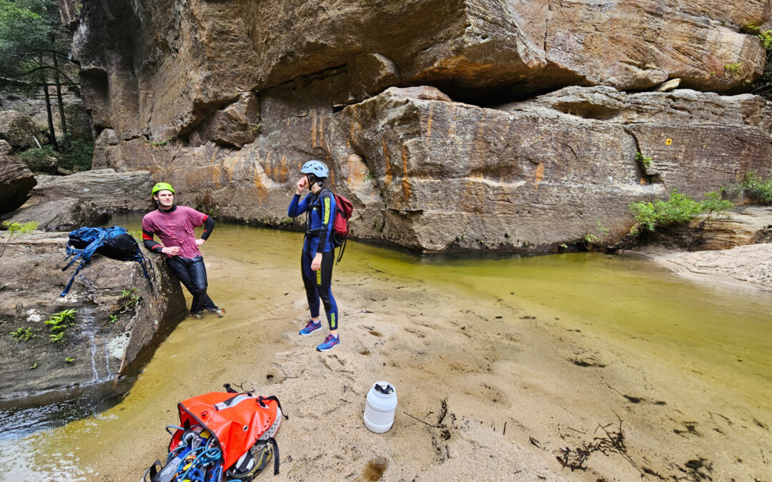 Mt Wilson Canyoning